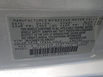 2024 Nissan Versa SV - miniatura 14