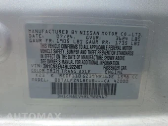 2024 Nissan Versa SV – miniatura 21