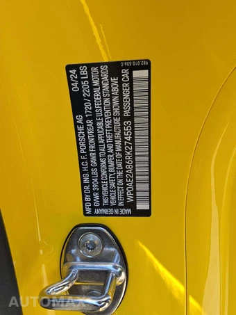 2024 Porsche 718 Cayman GT4 RS - miniatura 2