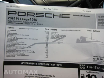 2024 Porsche 911 Targa 4 GTS - miniatura 25