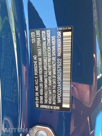 2024 Porsche 911 Turbo S Cabriolet – miniatura 2