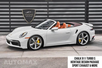 2024 Porsche 911 Turbo S Cabriolet - car from the USA, Manheim Buy-Now listing at AUTOMAX