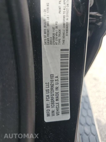 2024 Ram 1500 Tradesman Crew Cab Short Bed - miniatura 14