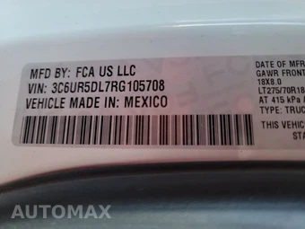 2024 Ram 2500 Big Horn Crew Cab Medium Bed - miniatura 14