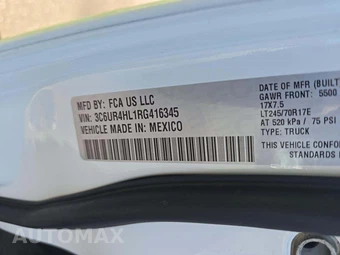 2024 Ram 2500 Tradesman Crew Cab Long Bed - miniatura 5