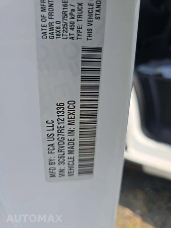 2024 Ram ProMaster 2500 Cargo Van Tradesman High Roof 159.0" WB - miniatura 5