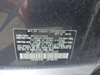 2024 Subaru Crosstrek - miniatura 5