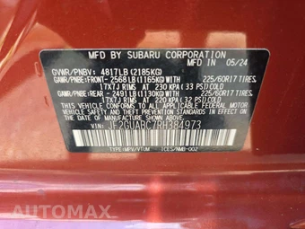 2024 Subaru Crosstrek - miniatura 5