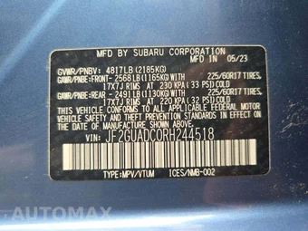 2024 Subaru Crosstrek Premium - miniatura 5