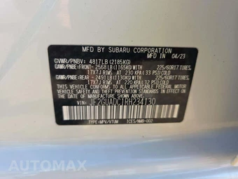 2024 Subaru Crosstrek Premium - miniatura 2