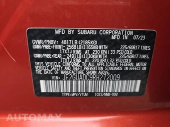 2024 Subaru Crosstrek Premium - miniatura 18