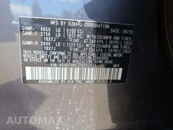 2024 Subaru Outback Limited - miniatura 2