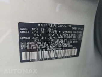 2024 Subaru Outback Limited - miniatura 2