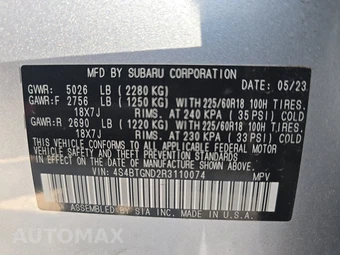 2024 Subaru Outback Limited XT - miniatura 14