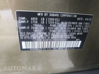 2024 Subaru Outback Onyx Edition - miniatura 21