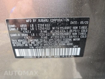 2024 Subaru Outback Premium - miniatura 14