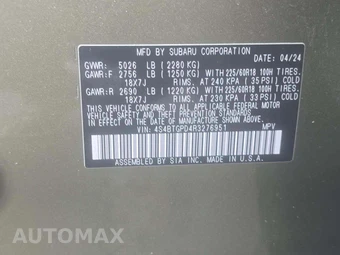 2024 Subaru Outback Touring XT - miniatura 5