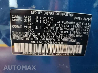 2024 Subaru Outback Wilderness - miniatura 14