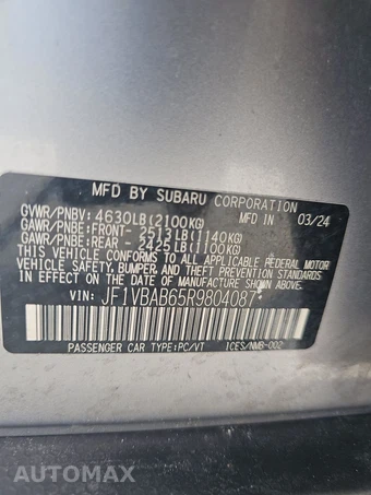 2024 Subaru WRX – miniatura 14