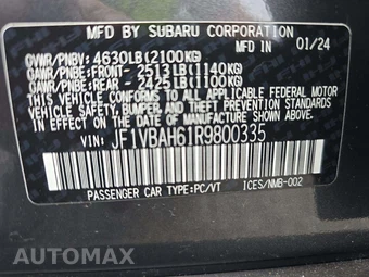 2024 Subaru WRX Premium – miniatura 2