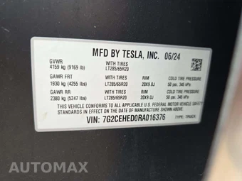 2024 Tesla Cybertruck Crew Cab Medium Bed - miniatura 5