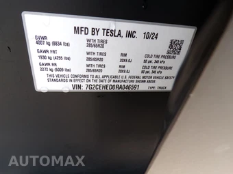 2024 Tesla Cybertruck Crew Cab Medium Bed - miniatura 22