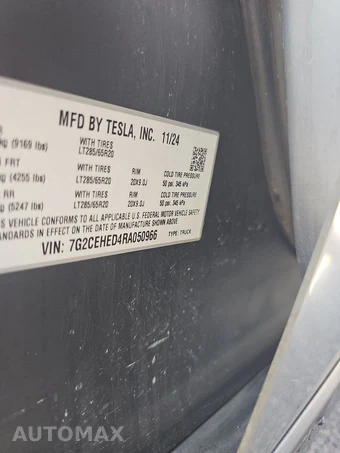 2024 Tesla Cybertruck Crew Cab Medium Bed - miniatura 15