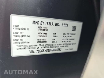 2024 Tesla Cybertruck Cyberbeast Crew Cab Medium Bed - miniatura 5