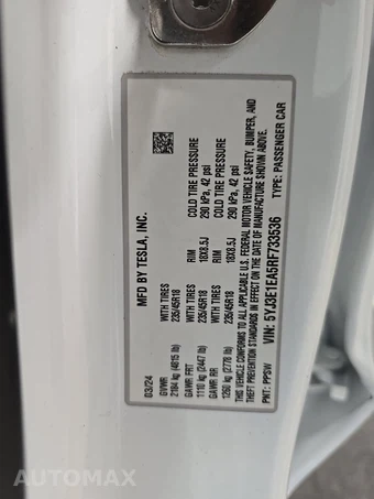 2024 Tesla Model 3 Standard Range - miniatura 14