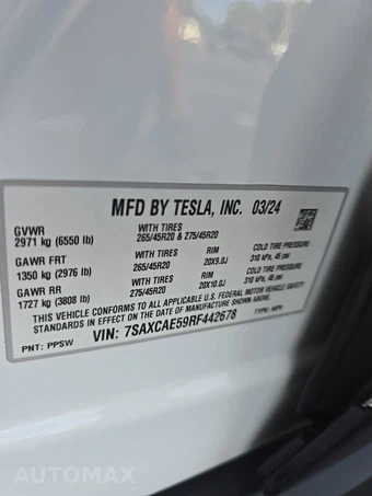 2024 Tesla Model X - miniatura 15