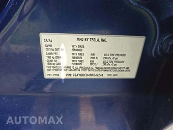 2024 Tesla Model Y Long Range - miniatura 5