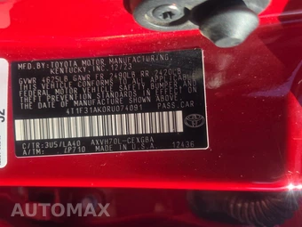 2024 Toyota Camry Hybrid XLE - miniatura 14
