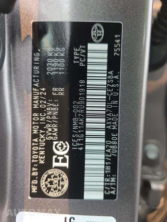 2024 Toyota Camry SE - miniatura 2