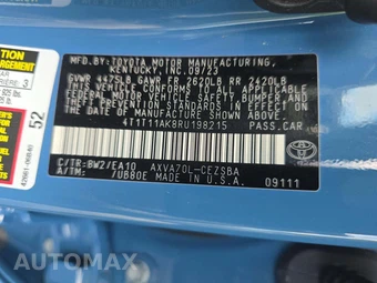 2024 Toyota Camry SE - miniatura 5