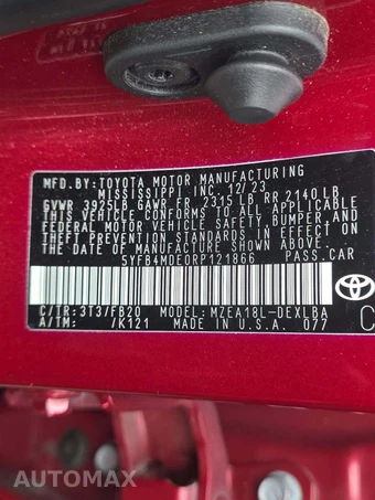 2024 Toyota Corolla LE Sedan - miniatura 5
