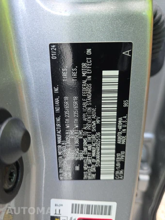 2024 Toyota Highlander Hybrid XLE - miniatura 15