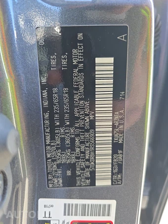 2024 Toyota Highlander Limited – miniatura 16