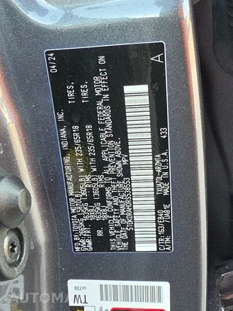 2024 Toyota Highlander XLE - miniatura 15