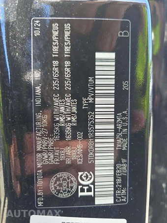 2024 Toyota Highlander XLE - miniatura 2