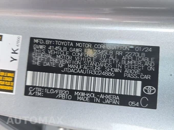 2024 Toyota Prius LE - miniatura 14