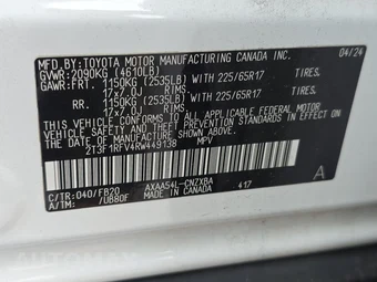 2024 Toyota RAV4 LE - miniatura 14