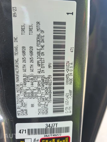2024 Toyota Sequoia Platinum - miniatura 15