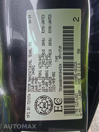 2024 Toyota Sequoia Platinum - miniatura 5