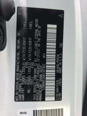 2024 Toyota Sienna LE 8-Passenger 120.5" WB - miniatura 2