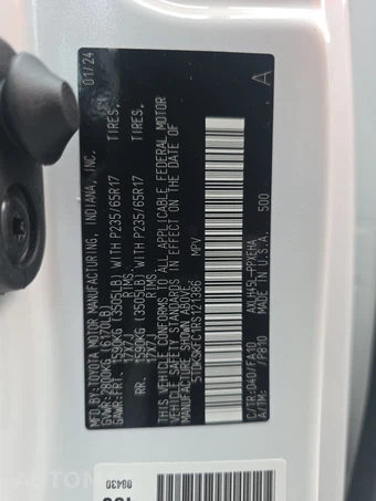 2024 Toyota Sienna LE 8-Passenger 120.5" WB - miniatura 15