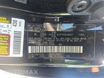 2024 Toyota Sienna LE 8-Passenger 120.5" WB - miniatura 5