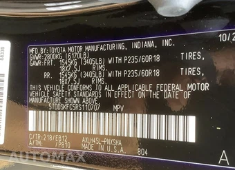 2024 Toyota Sienna XSE 7-Passenger 120.5" WB - miniatura 26