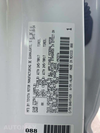 2024 Toyota Tacoma SR Crew Cab Medium Bed - miniatura 5