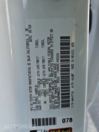 2024 Toyota Tacoma SR5 Crew Cab Medium Bed - miniatura 21