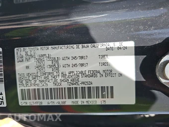 2024 Toyota Tacoma SR5 Crew Cab Medium Bed - miniatura 15
